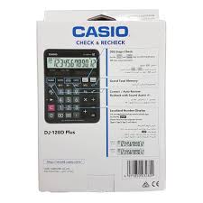 Calculatrice - Casio - DJ-120D - Plus